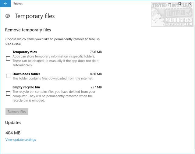 How to Use Storage Sense to Delete Junk Files in Windows 10 ...