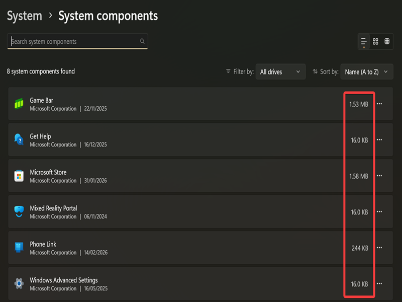 How Much Storage Space Are Your Installed Apps Using in Windows 11 ...