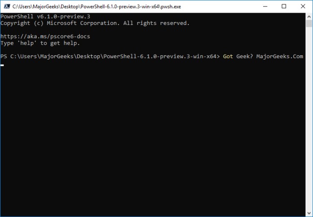 What's the Difference Between PowerShell and PowerShell Core? - MajorGeeks