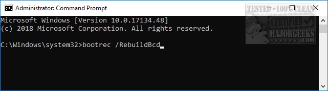 How-To Repair the Master Boot Record (MBR) - MajorGeeks