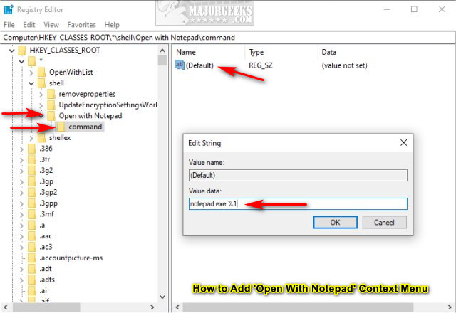 You're all set. If you change your mind later, delete the Open With ...
