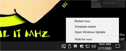 1:Turn On or Windows Update Restart Notifications in Settings