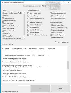 Official Download Mirror for Windows Optimize Harden Debloat GUI