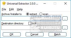 Official Download Mirror for Universal Extractor