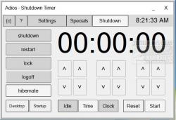 Official Download Mirror for Adios - Shutdown Timer