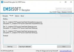 Official Download Mirror for Emsisoft Decryptor for STOP Puma