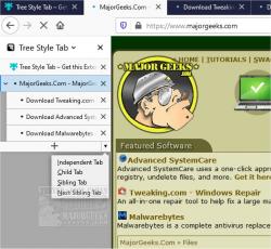 Official Download Mirror for Tree Style Tab for Firefox