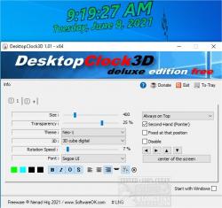 Official Download Mirror for DesktopClock3D