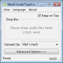 Official Download Mirror for Moo0 Audio Converter
