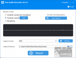 Official Download Mirror for Gilisoft Free Audio Recorder