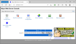 Official Download Mirror for Abyss Web Server X1
