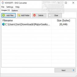 Official Download Mirror for VOVSOFT SVG Converter
