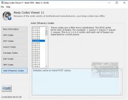Official Download Mirror for BIOS Beep Codes Viewer Portable