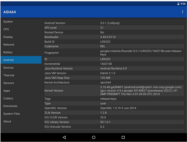 Download Aida64 for Android - MajorGeeks
