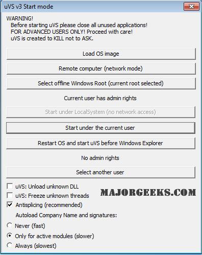 free instal Universal Virus Sniffer 4.15