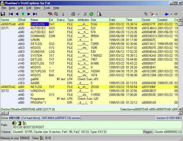 Download Runtime's DiskExplorer for FAT 4.30 - MajorGeeks
