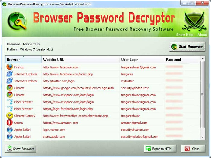 Download Download Browser Password Decryptor – MajorGeeks