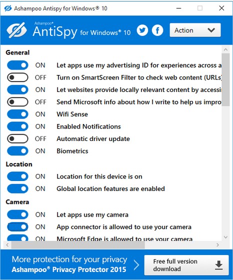 antispy windows 10 download