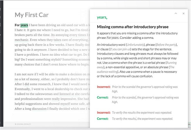 grammarly for chrome