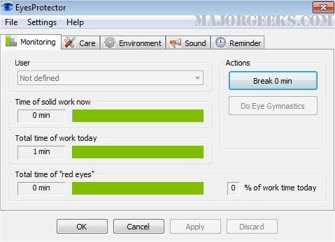 Download EyesProtector 10 Release 05-12-2015 - MajorGeeks