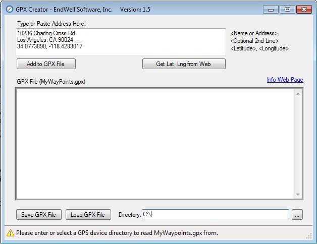 gpx reader windows 10