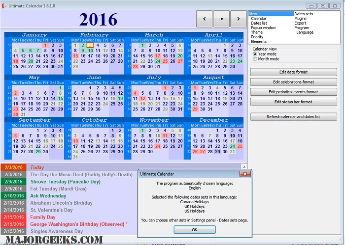 Calendar For Pc Full Screen Sized