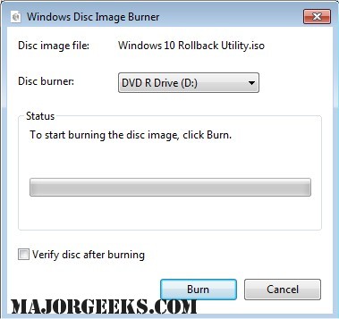 Download Windows 10 Rollback Utility - MajorGeeks