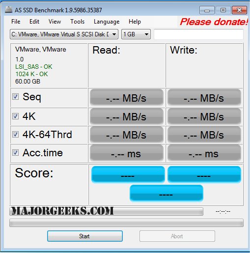 Stolt biograf Mindre end Download AS SSD Benchmark - MajorGeeks