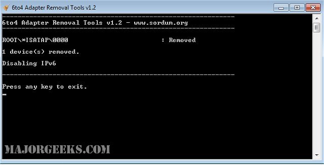 6to4 adapter driver download windows 7
