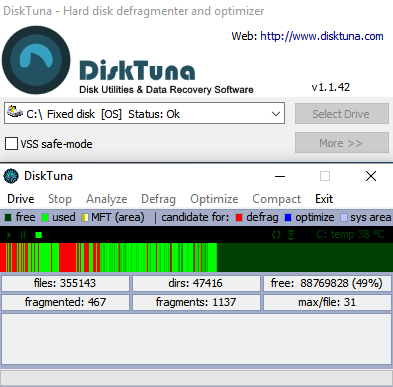 Download DiskTuna (formerly DiskTune) - MajorGeeks