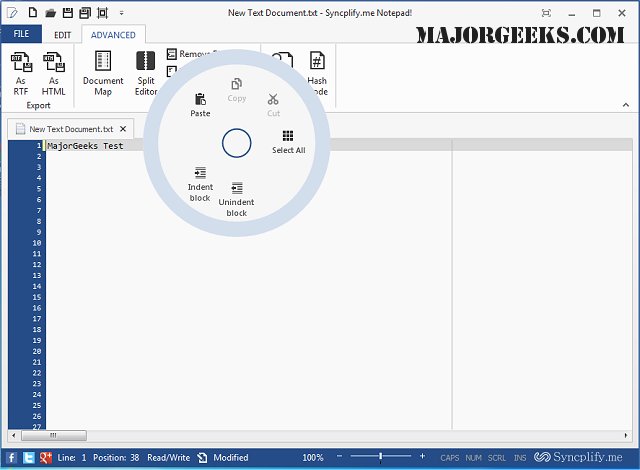 Download Notepad! - MajorGeeks