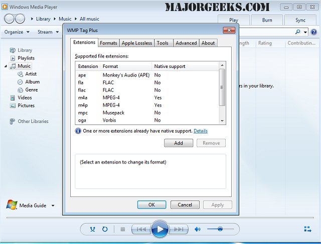 wmp tag plus download