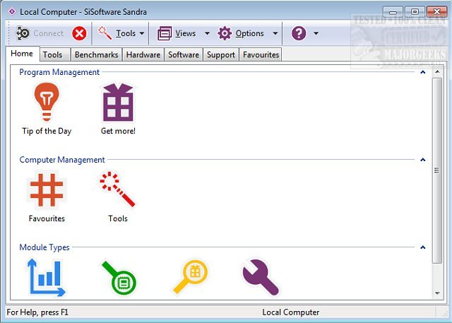 Download SiSoftware Sandra Lite