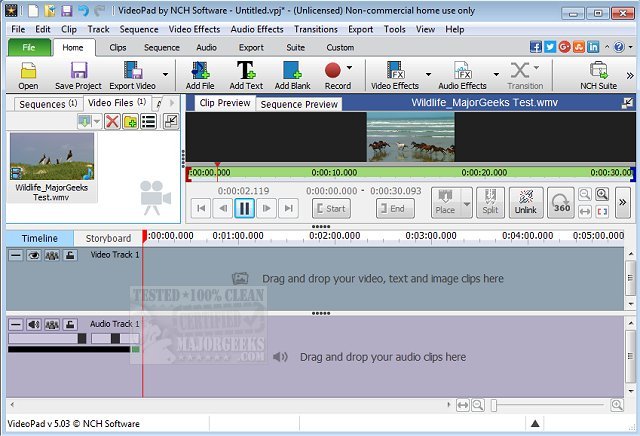 videopad video editor price