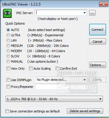 Download UltraVNC 32 Bit - MajorGeeks