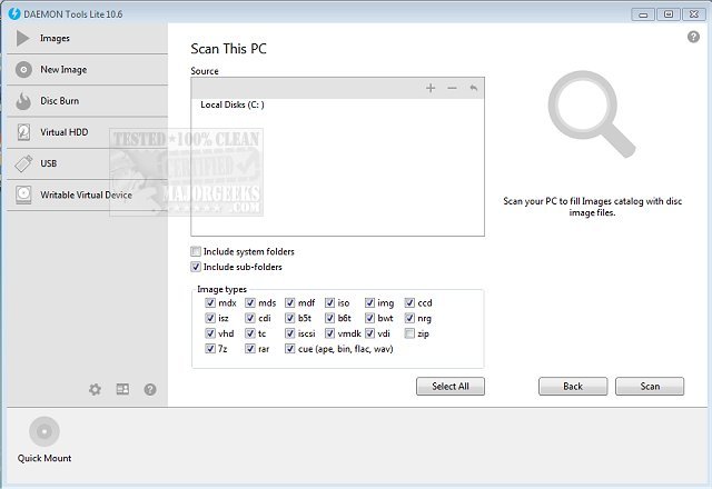 Download DAEMON Tools Lite - MajorGeeks