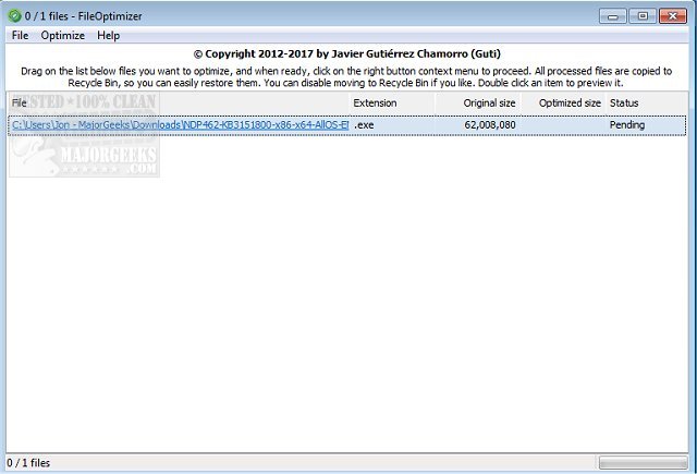 File Optimizer 16.40.2781 for ios instal free
