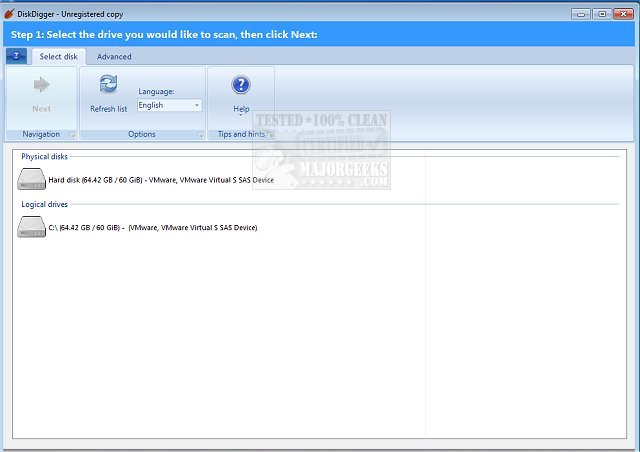 Download DiskDigger - MajorGeeks