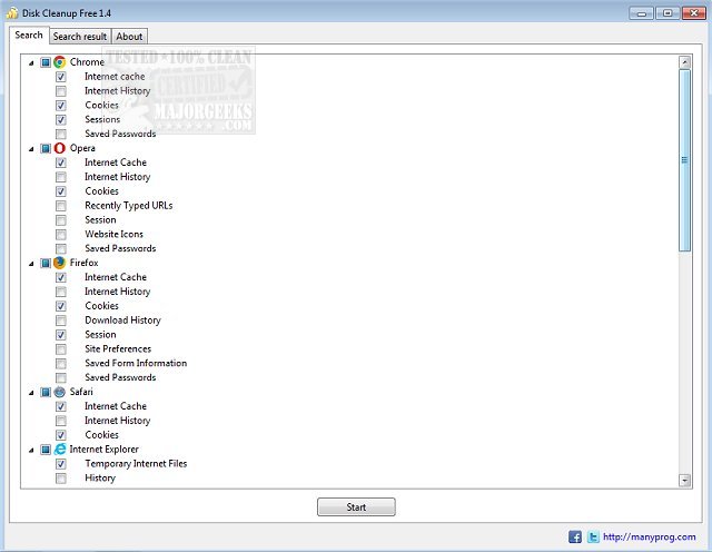 Download Disk Cleanup Free - MajorGeeks