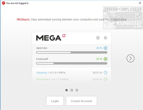 Download Download MEGAsync for PC, Chrome, Firefox, Edge, Opera and Android