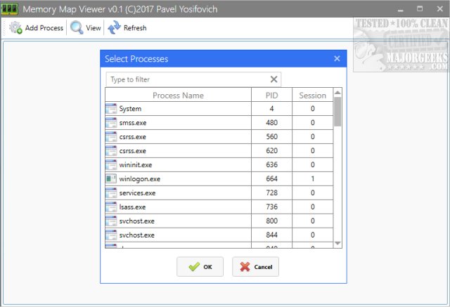 Download Memory Map Viewer - MajorGeeks