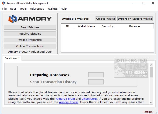 Download Armory - Best Bitcoin Wallet Armory