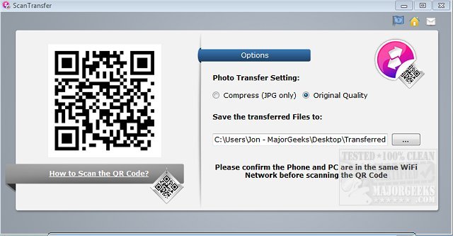 Download ScanTransfer - MajorGeeks
