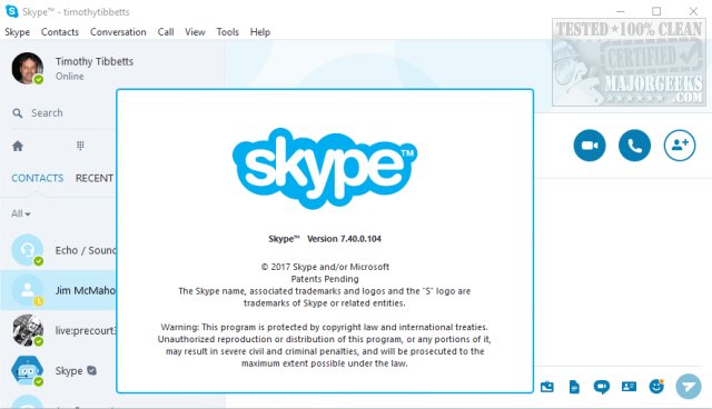 Download Skype Classic - MajorGeeks