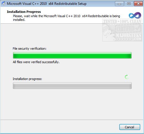 microsoft visual c++ runtime 10.0 download x64
