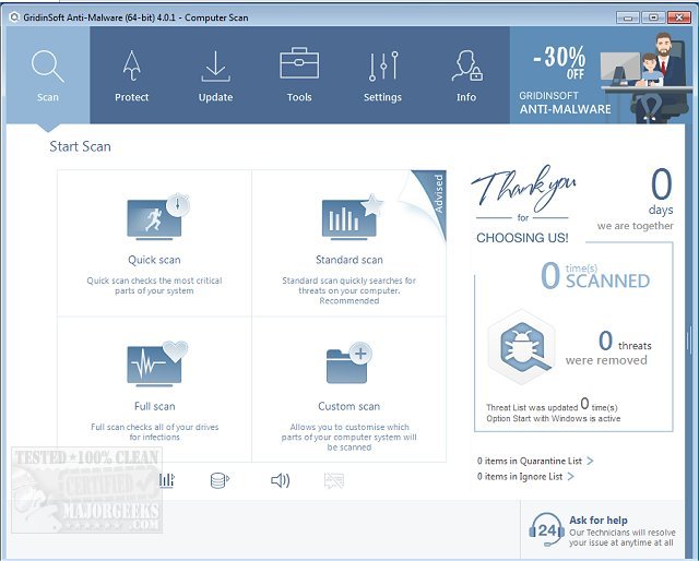 Download Download GridinSoft Anti-Malware – MajorGeeks
