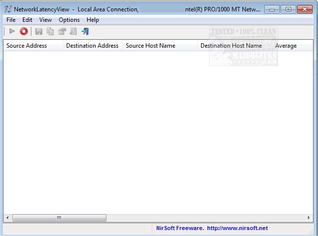 Download Download NetworkLatencyView – MajorGeeks
