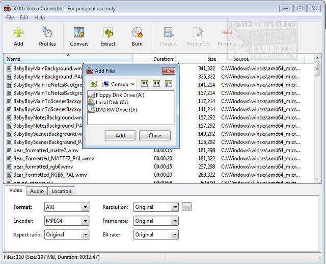 Download Video Shaper – MajorGeeks