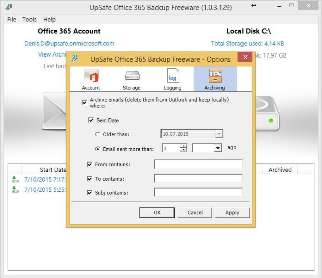 Download Free Office 365 Outlook Backup - MajorGeeks