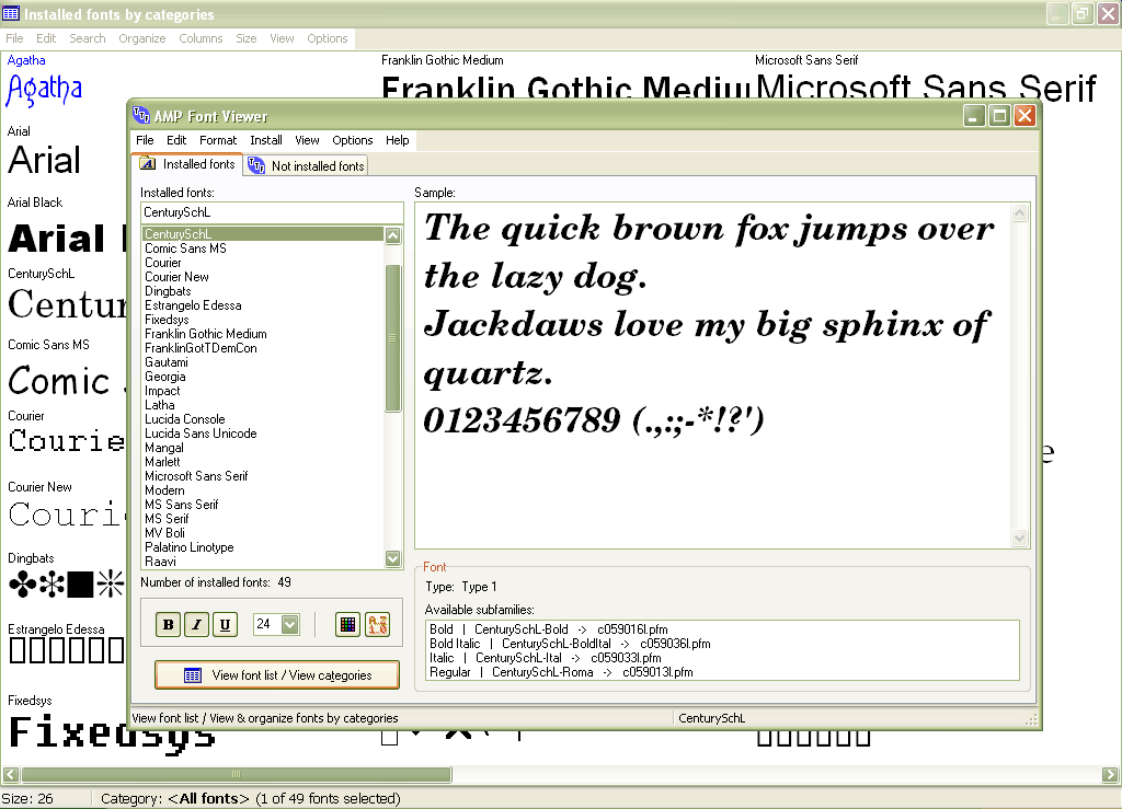 Font Font